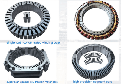 Elevator traction motor Core