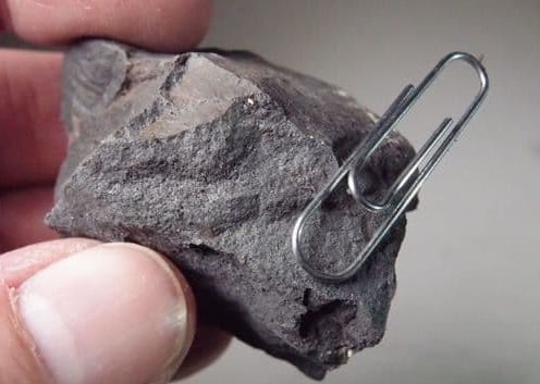 A natural magnet attract metal