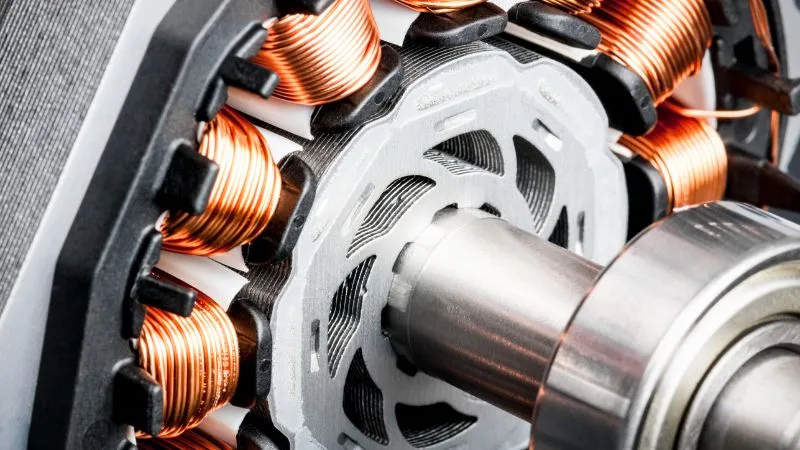 Elektromotor-Magnet in einem neuen Energiefahrzeug